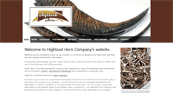 Desktop Screenshot of highlandhorn.com
